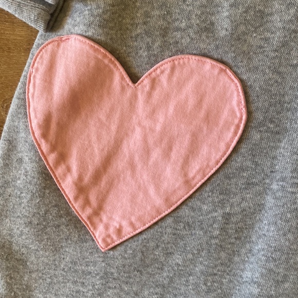 Hanna Anderson gray sweatshirt dress - Picture 4 of 4